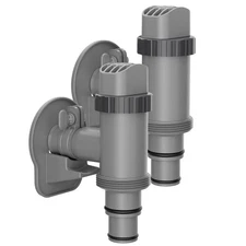 Above Ground Swimming Pool Plunger Valve & Swimming Pool Pipe Holder Set- Rep...