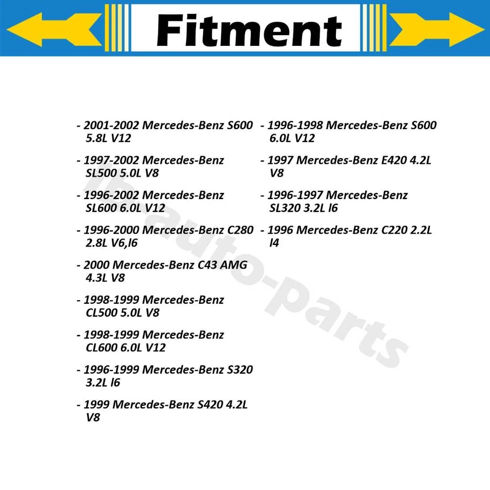 Manguera de freno trasera Dorman 2x para 1996 1997 1998 1999 Mercedes-Benz S320 3,2 L Foto 4 de 4