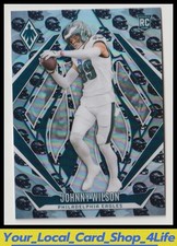 2024 Panini Phoenix Team Helmet #206 Johnny Wilson #/399 Rookie Eagles