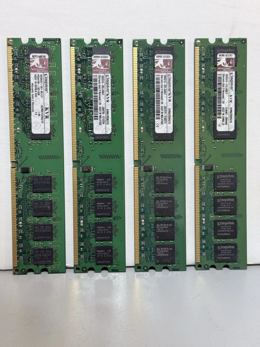 Kingston DIMM DDR2 SDRAM Computer Memory (RAM) for sale | eBay