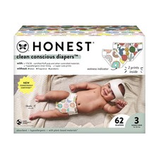 The Honest Company Clean Conscious Disposable Diapers - Donut Grow Up 