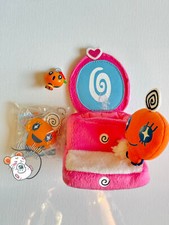 Tamagotchi Memetchi Connection Holder Squishy Bag Charm Plush Keychain Bandai