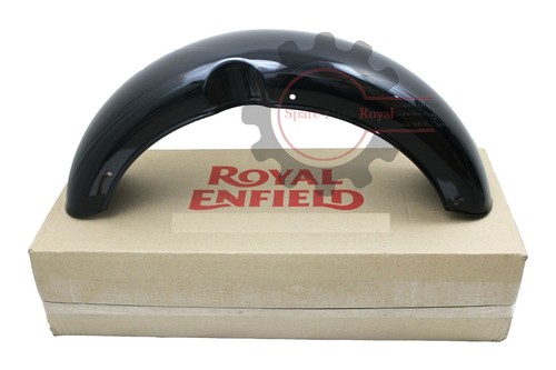 Royal Enfield Old Classic 350cc/500cc "Front Mudguard Black" - Picture 3 of 9