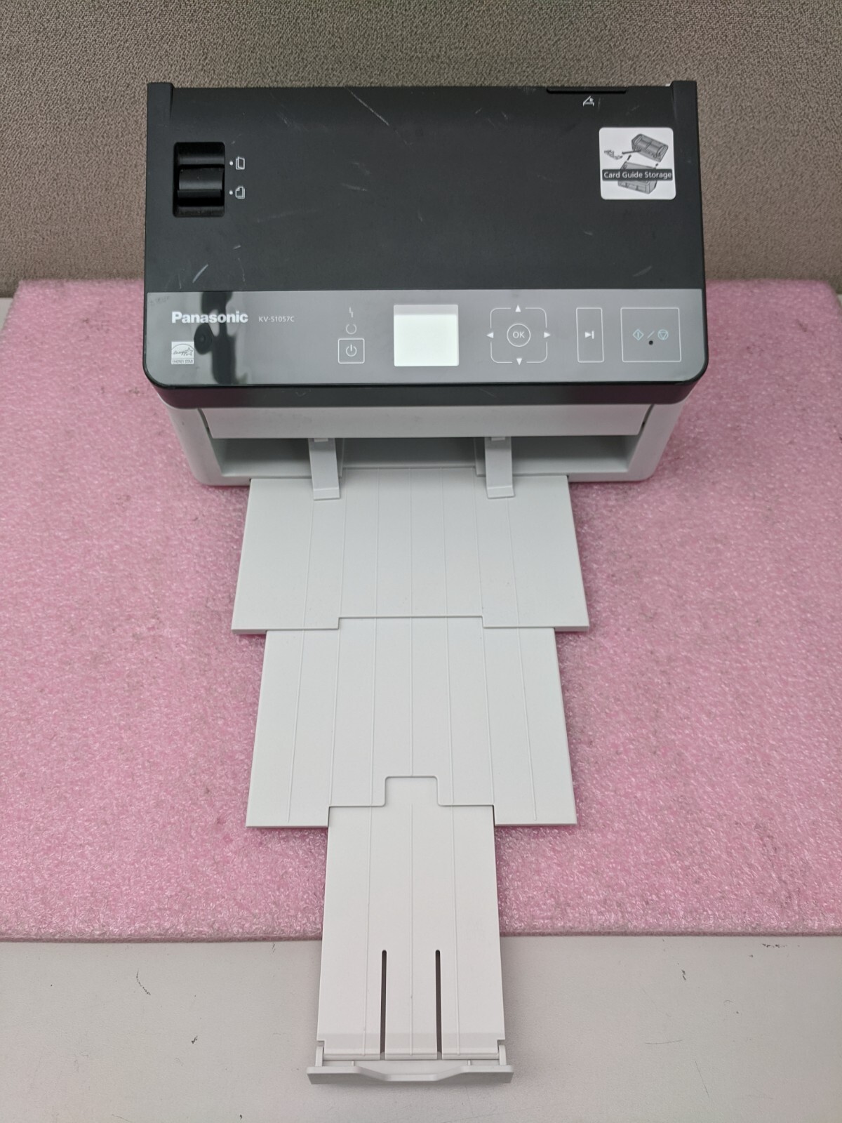 Panasonic KVS1057C Color Duplex Desktop Document Scanner *No Top Tray