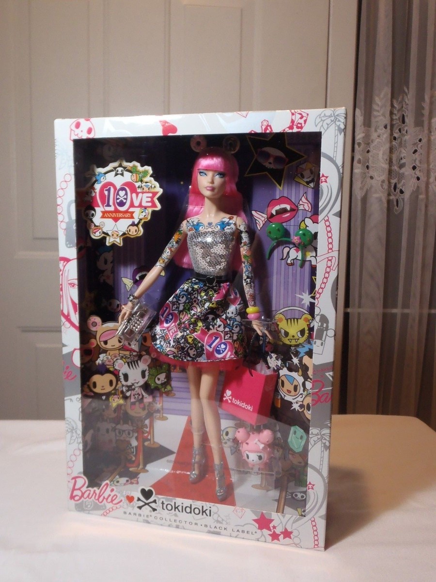2015 TOKIDOKI Barbie Doll (pink) 10th Anniversary CMV57