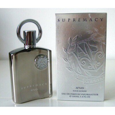 Supremacy Silver by Afnan 100ml Spray - Free Express Shipping