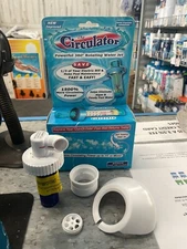 The Circulator - Automatic 360 Rotating Swimming Pool Cleaner Return Jet with