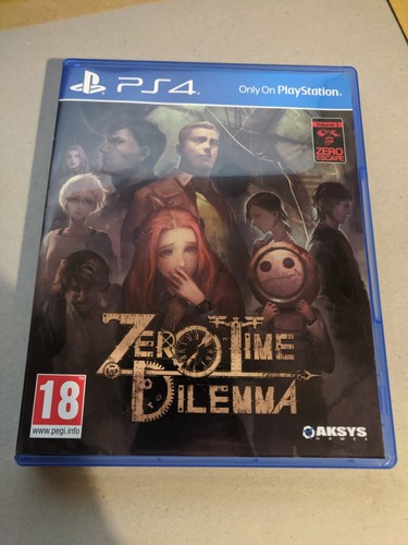 Zero Escape Zero Time Dilemma (PS4) preço mais barato: 12,89