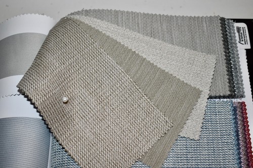 Big FABRIC SAMPLE BOOK Drapery DIM-OUT LIBRARY Backing 64pcs LOT Texture Variety - Picture 8 of 18