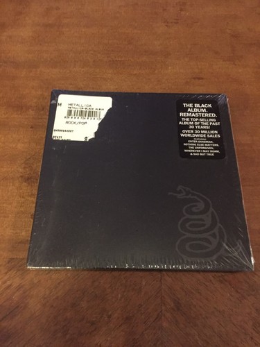 METALLICA- BLACK ALBUM- CD- NEW- SEALED - Imagen 1 de 2