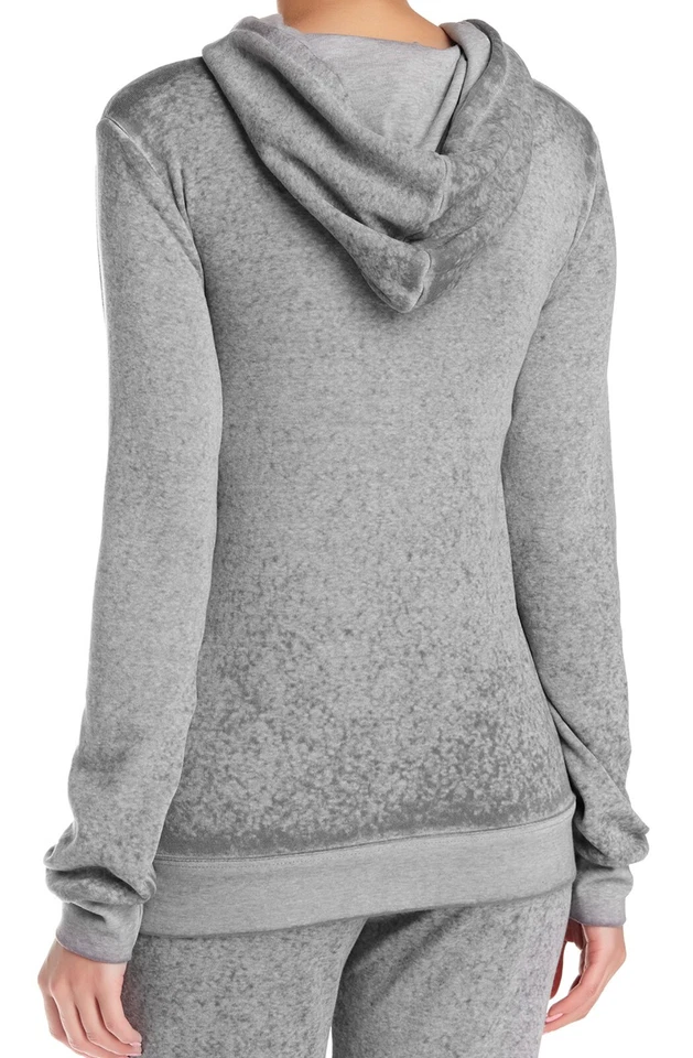 Threads 4 Thought Women's Organic Cotton Blend Zip Hoodie Heather Grey Size M - Image 2 of 4