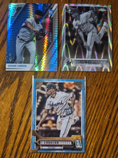 Edward Cabrera RC -2022 Gypsy Queen Blue #/150 +B&W RayWave +Phoenix Hyper #/299