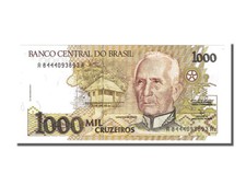 [#153162] Bill, Brazil, 1000 Cruzeiros, 1991, UNC