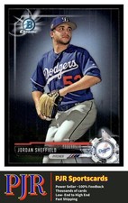 2017 Bowman Draft #BDC-134 Jordan Sheffield Los Angeles Dodgers  Chrome