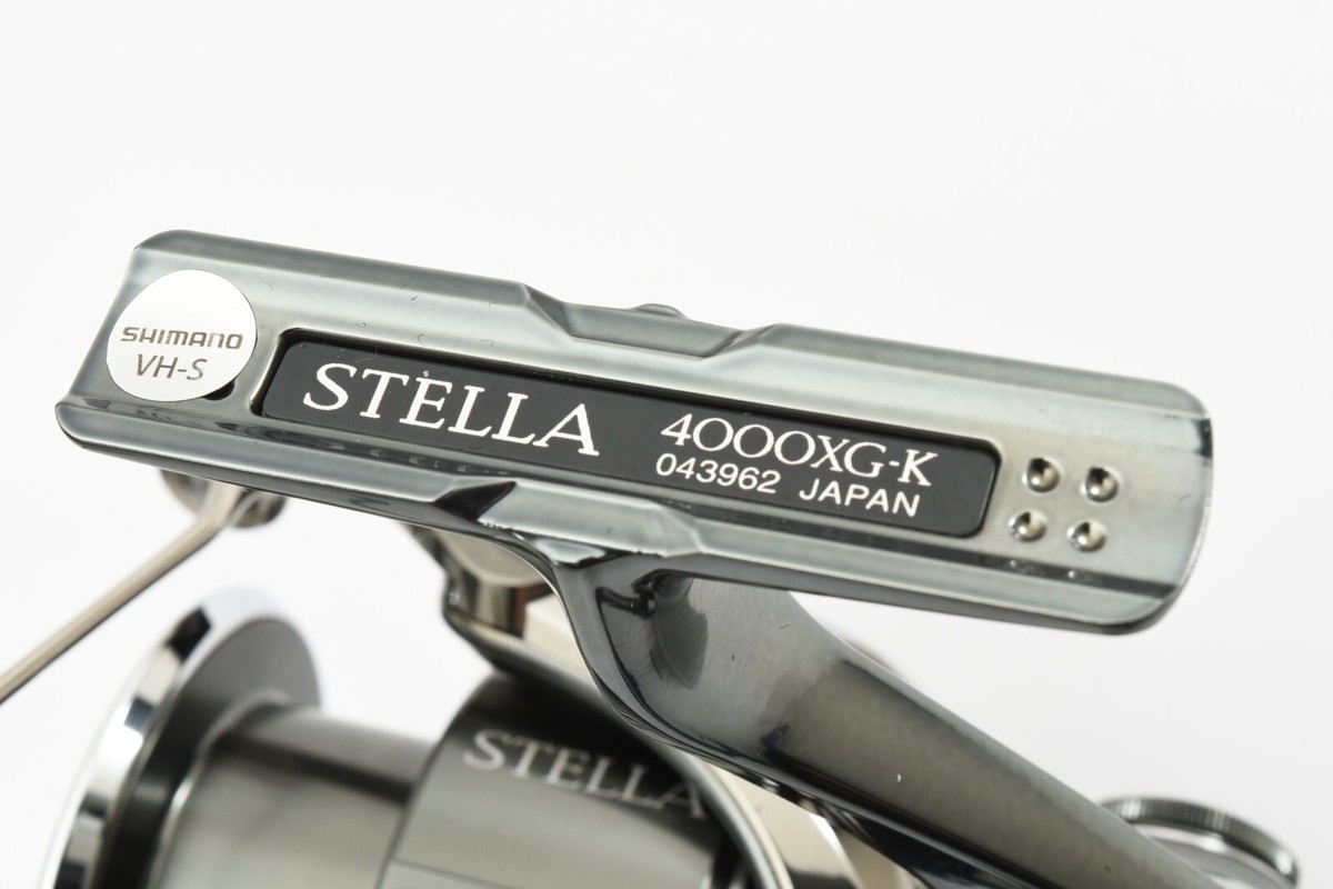 Shimano 22 STELLA 4000XG Spinning Reel Near Mint From JAPAN