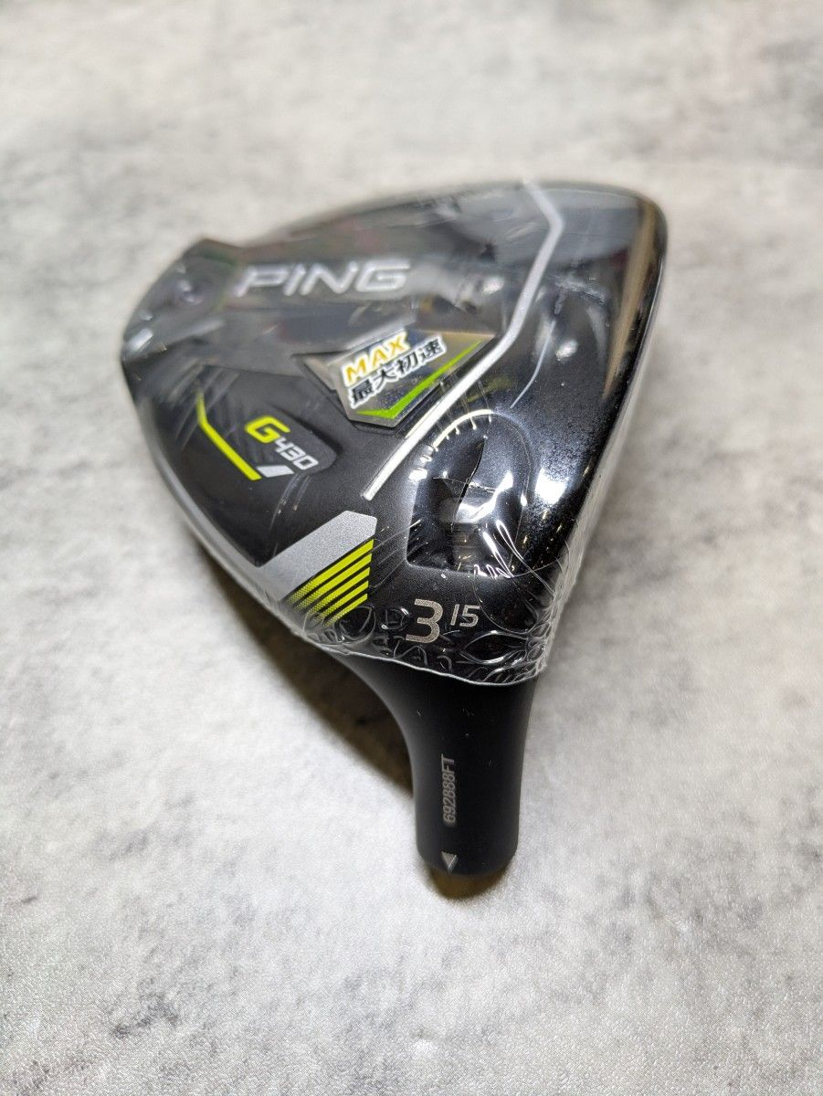 NEW PING G430 MAX 3W 15 Fairway Wood HEAD ONLY Right Handed NEW PING G430 MAX 3W 15 Fairway Wood HEAD ONLY Right Handed