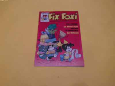 fix und foxi  jahrgang 21 nr. 6 mit mit memory spiel