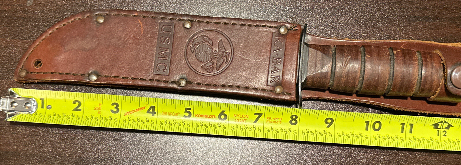 Vietnam U.S. Marine Corps Issued USMC KABAR Orlean N.Y. Combat Knife