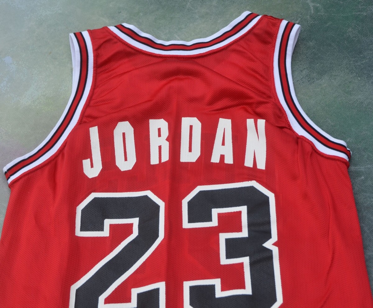 NFL BULLS ユニフォーム JORDAN 23 S サイス Michael Jordan #23 Chicago Bulls Red Adidas Jersey Men Size