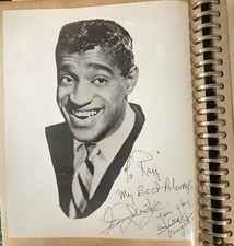 Sammy Davis Jr. (Vintage, Inscribed) signed photo Sammy Davis Jr. (Vintage, Inscribed) signed photo
