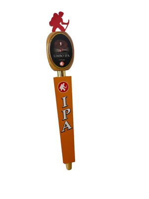 LONG TRAIL - Limbo IPA - BEER TAP HANDLE - VERMONT  HIKER-17''