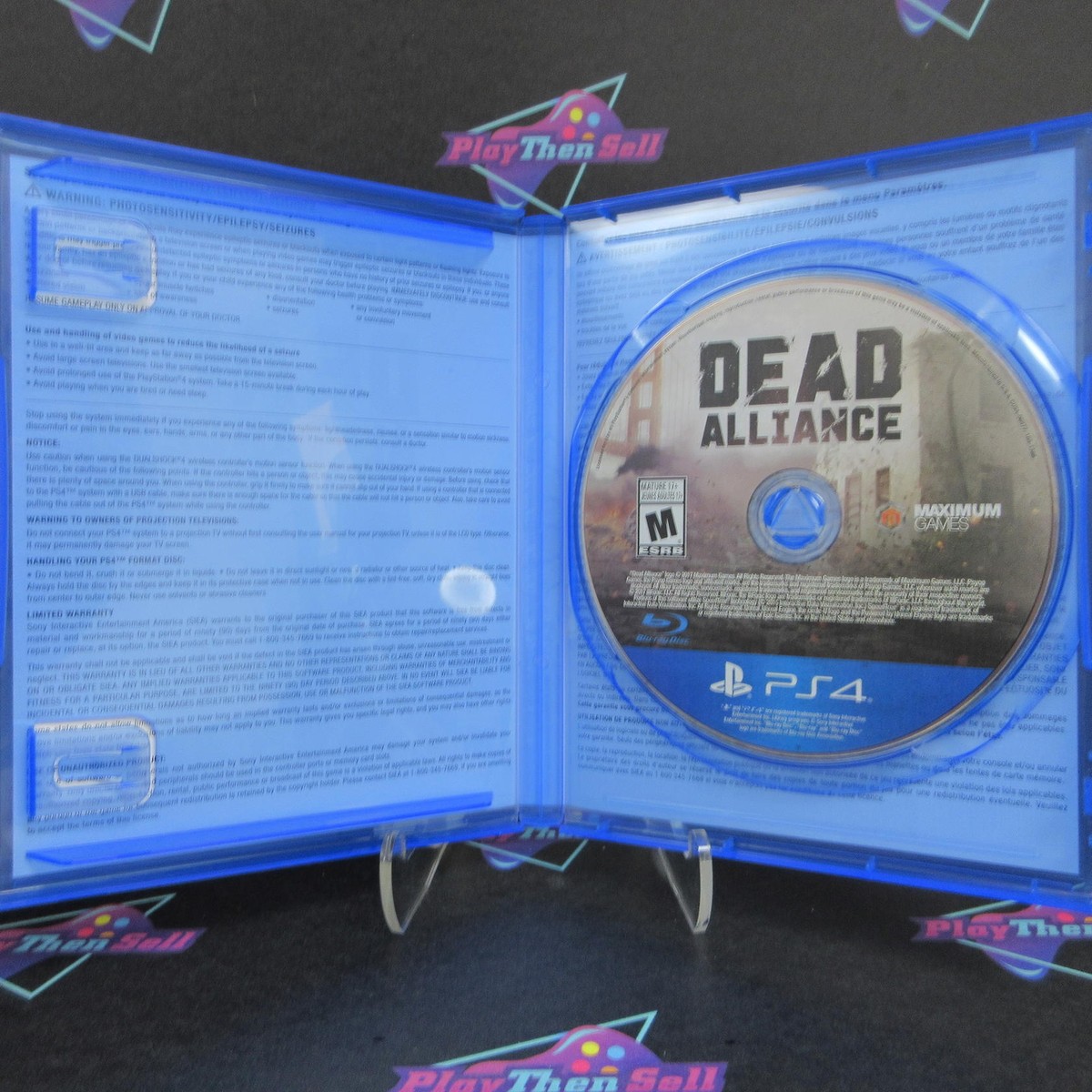 Dead Alliance Day One Ed PS4 PlayStation 4 - Complete CIB