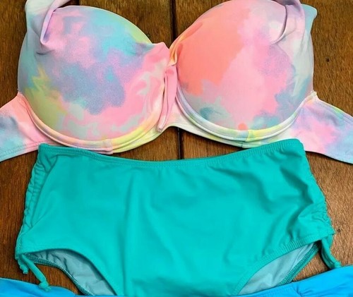 Women's Push Up Padded Bikini Set Brazilian Swimsuit Beachwear Plus Size