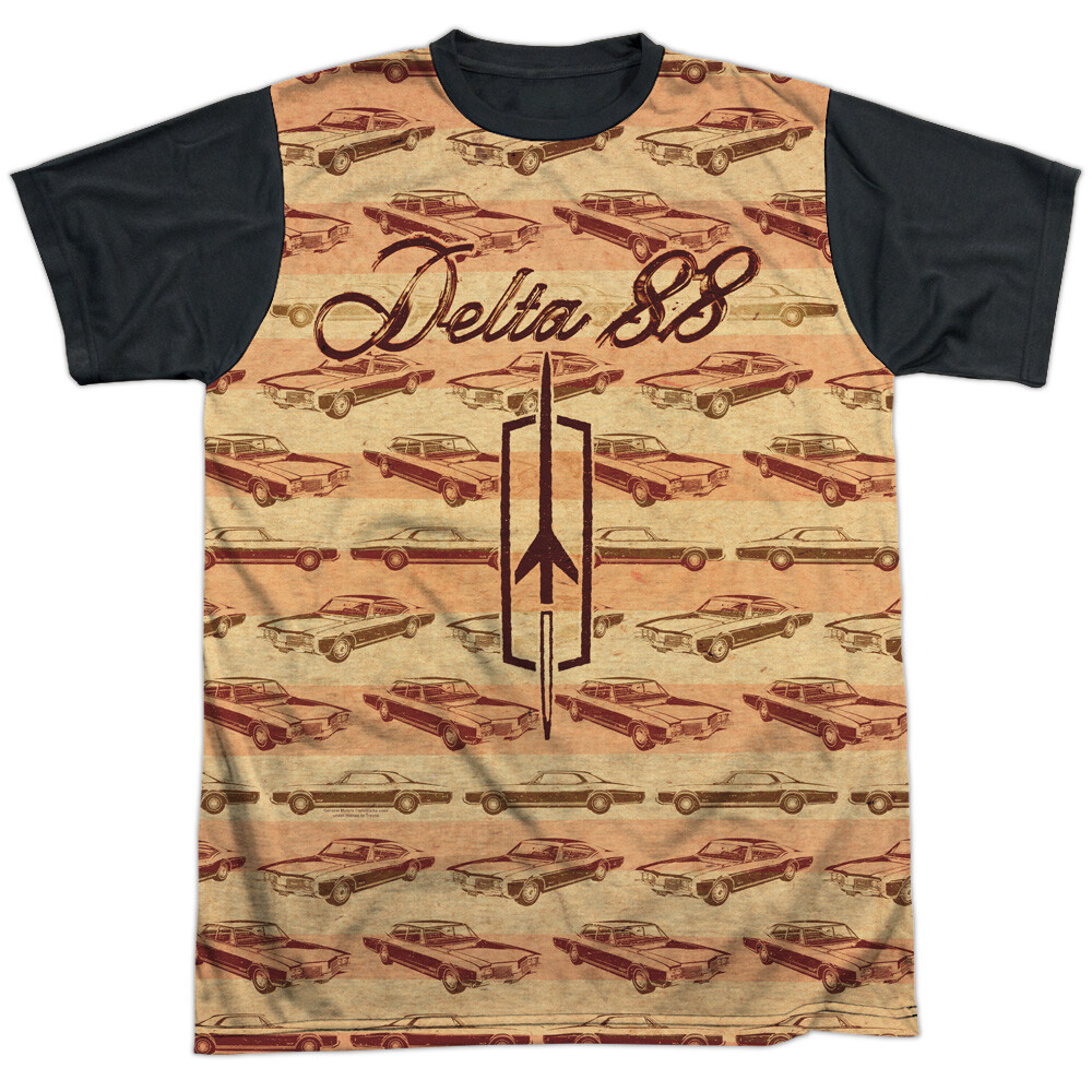 Oldsmobile Delta 88 Vintage Halloween Costume T-Shirt Black Back Sizes S-3XL