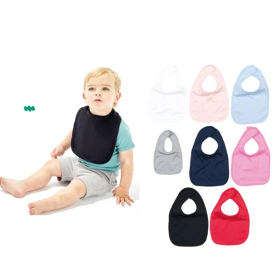 Baby Lätzchen BZ12 - Babybugz Kleinkind Mädchen Jungen doppellagig Baumwolle Säuglingsfütterung