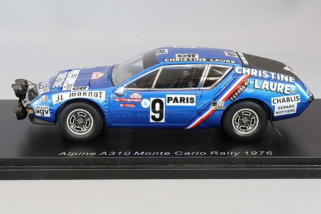 Alpine-Renault A310 - Tour de Corse - Rallye de France 1974 - Thérier - Vial - S