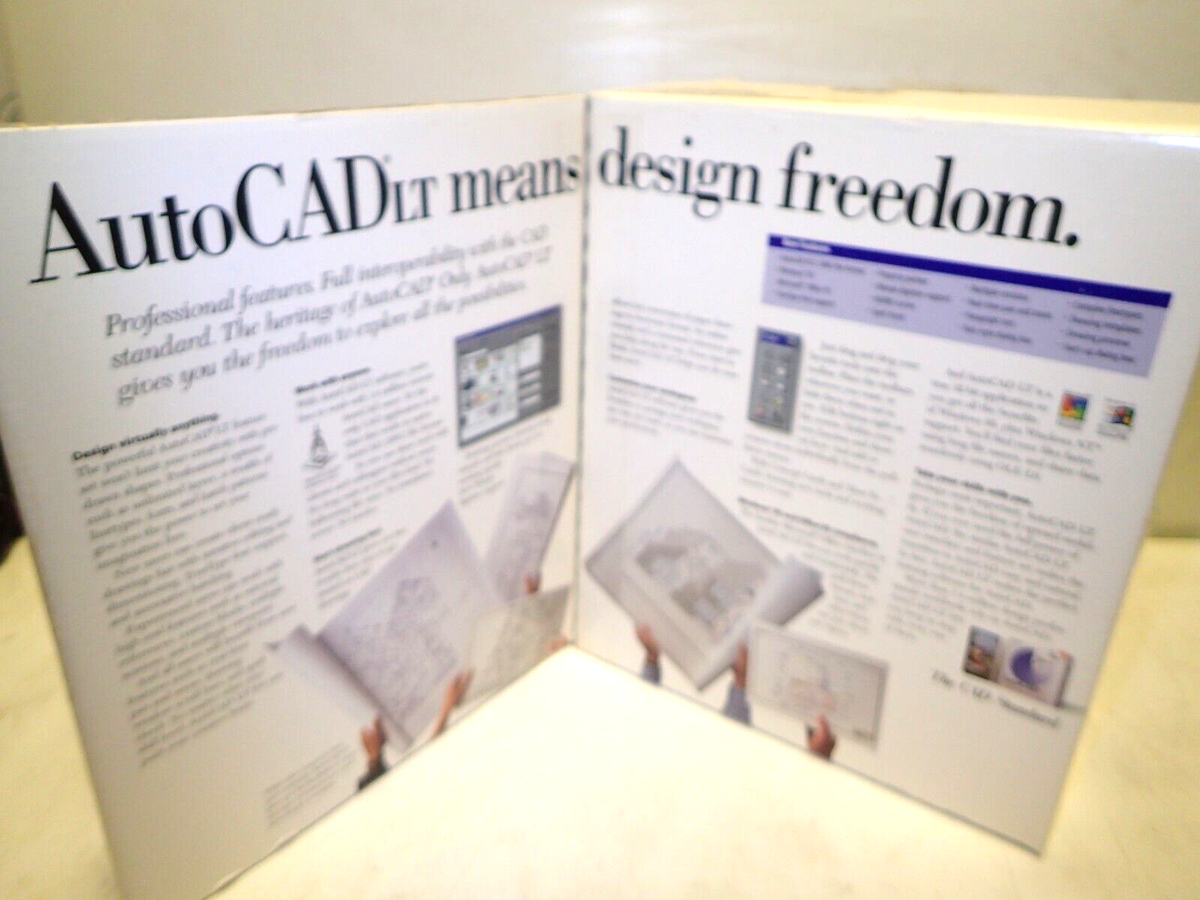 AUTODESK AutoCAD LT Cad Standard for Windows 95 Version