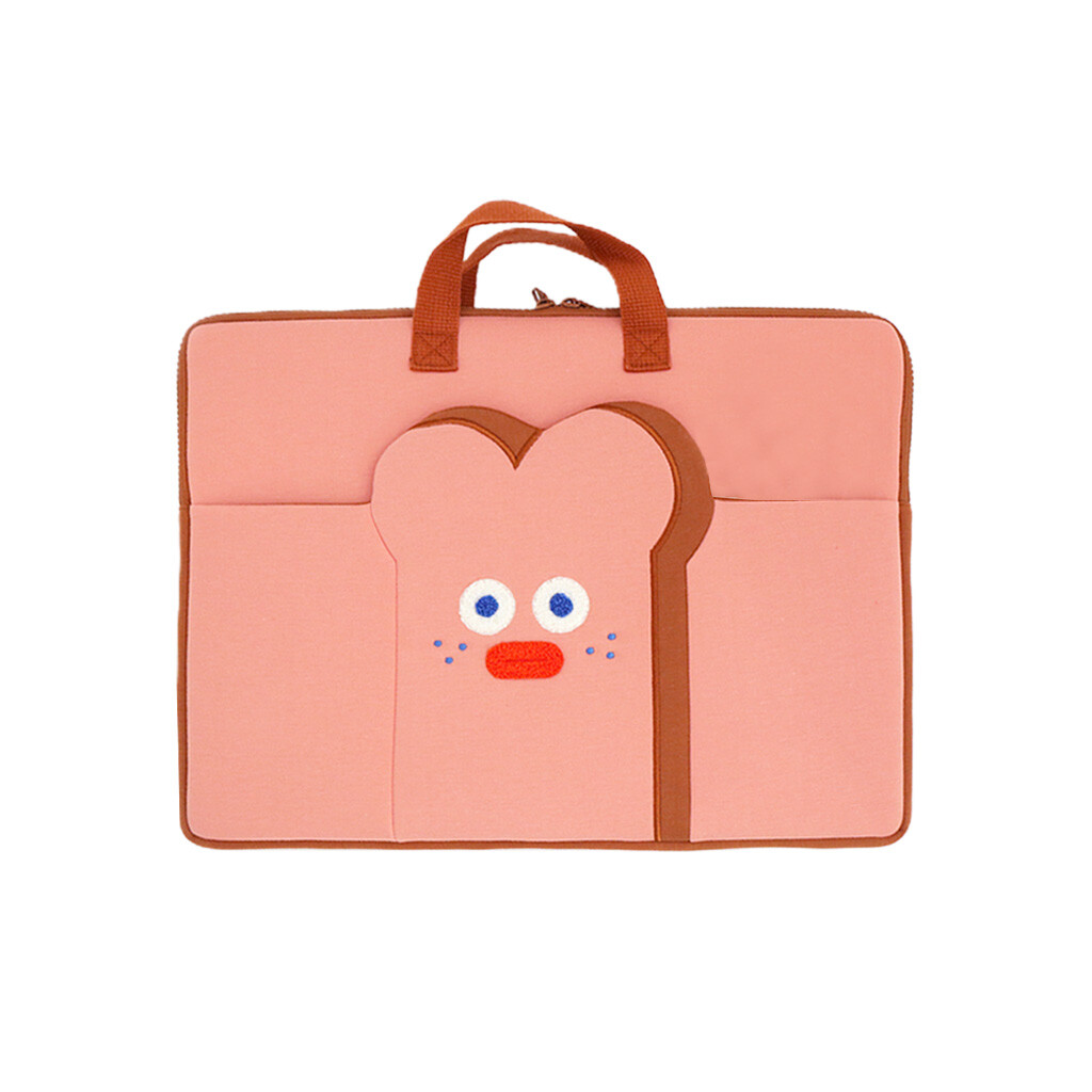 【ROMANE】Brunch Brother Poodle Open Laptop Pouch 15” 500x0.jpg