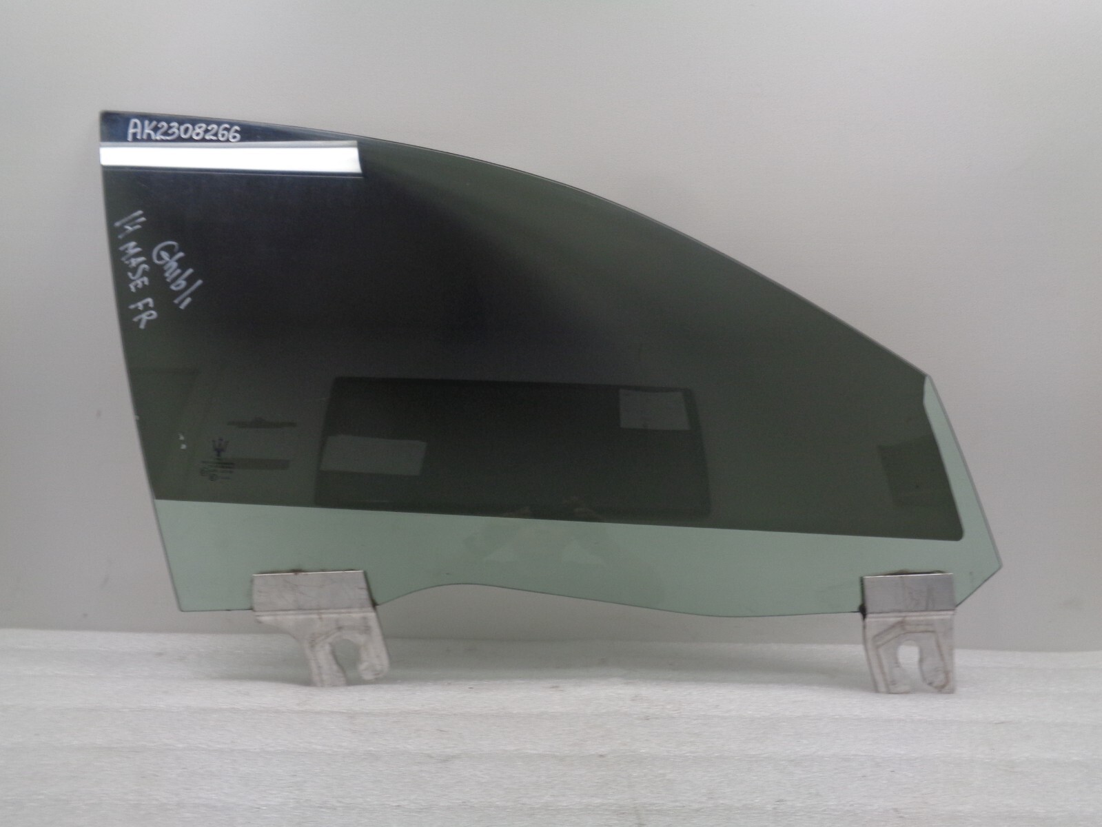 14-17 Maserati Ghibli Front Right Side Door Window Glass Tinted OEM AK2308266