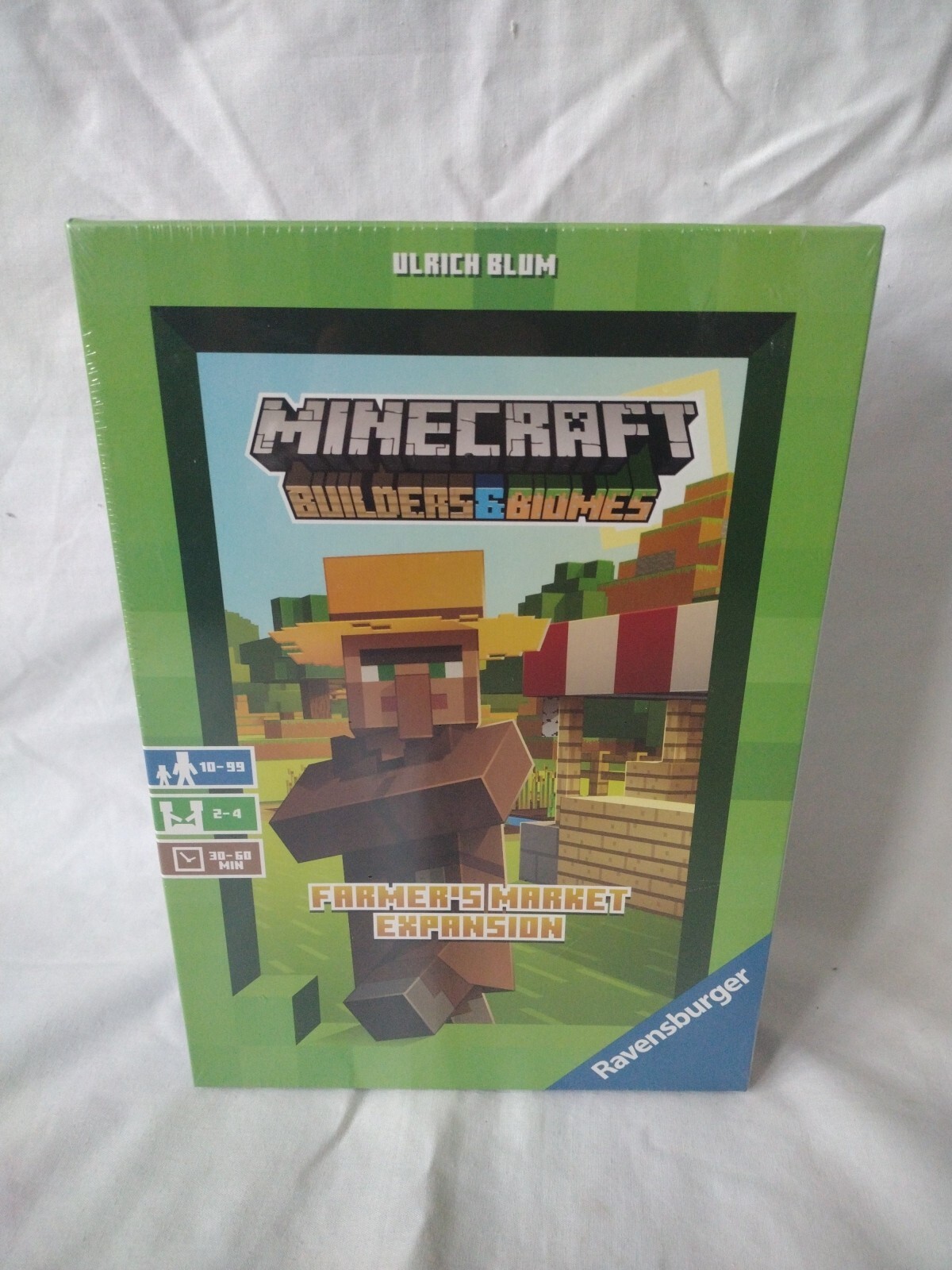 RAVENSBURGER MINECRAFT BUILDERS & BIOMES FARMER'S MARKET EXPANSION PACK - NEW