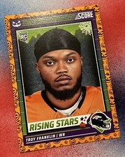 2024 Score A Treat Halloween #48 Troy Franklin (RC) Pumpkins Denver Broncos