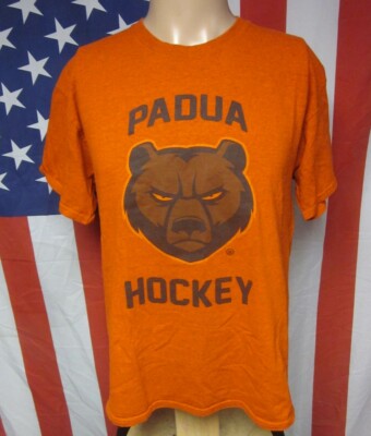 PADUA FRANCISCAN HIGH SCHOOL small tee Bruins T shirt Parma hockey