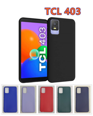 Custodia Per TCL 403 / T431A T431D T431E Cover SILICONE Matte TPU - Foto 4