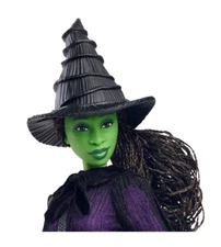 Wicked Deluxe Elphaba Doll Mattel Universal City 5 Pc Set Misprint Site New