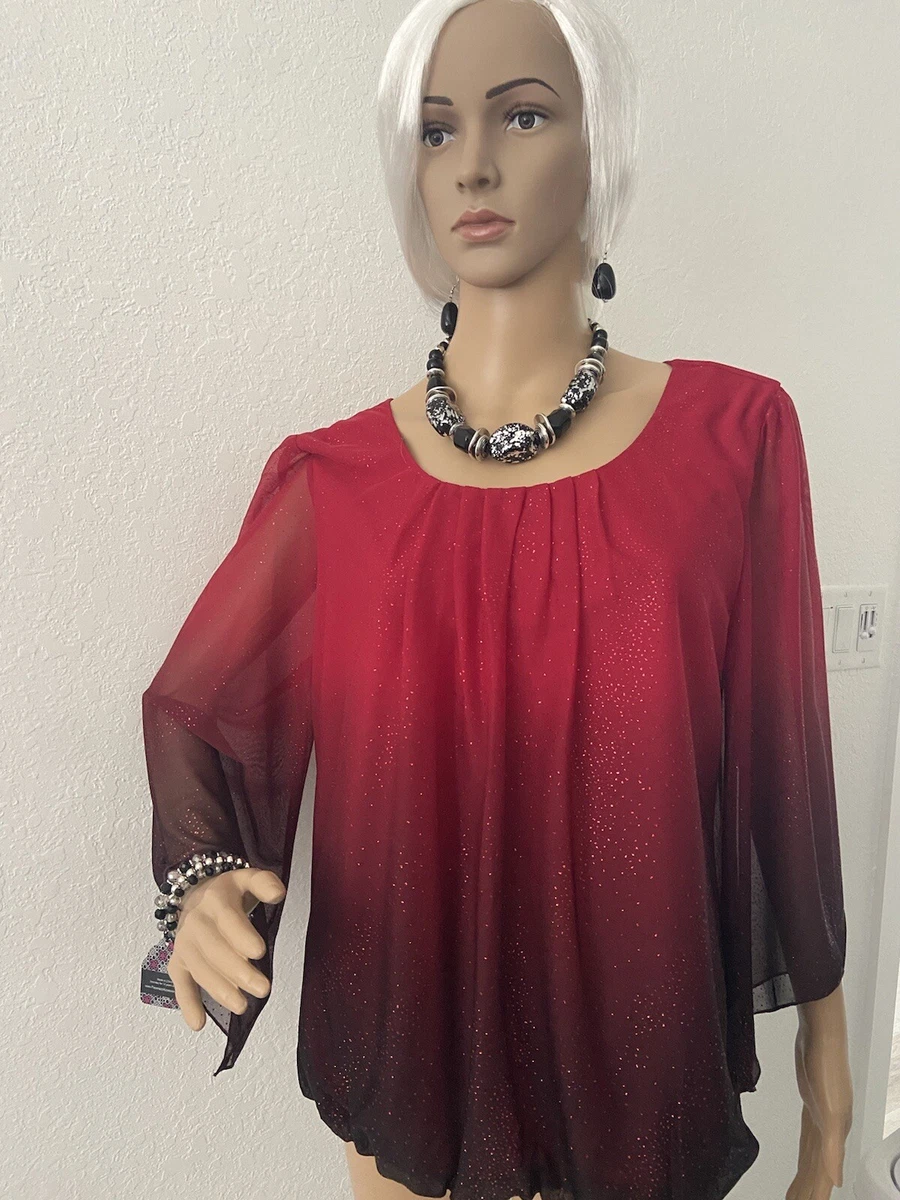 Blusas rojas navideñas new arrivals