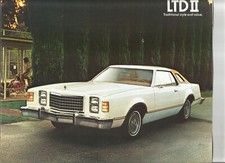Original 1979 Ford Ltd Ii Dealer Sales Brochure Catalog