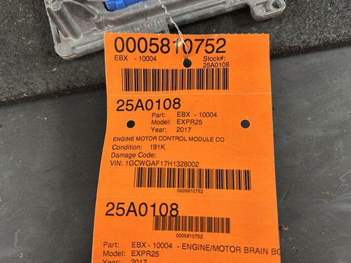 17-20 EXPRESS 2500 2.8 DIESEL ENGINE CONTROL MODULE COMPUTER ECM ECU 55485591 - Picture 8 of 8