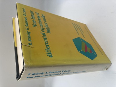 Non-Linear Differential Equations of Higher Order