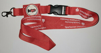 Ostsächsische Sparkasse Dresden Schlüsselband Lanyard NEU (M57)