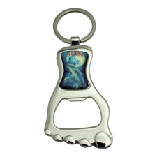 Florida Keychain Souvenir Travel Tourist Sunshine State Dolphin