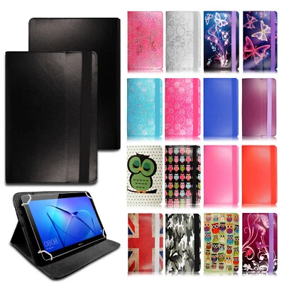 PK786 For Universal 7" 9" 10" Inch Tablet PU Leather Shockproof Stand Folio Case Cover