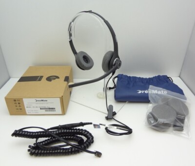 FreeMate (01) Binaural Headset for Avaya Toshiba  Nortel Mitel NEC Aspire Hybrex