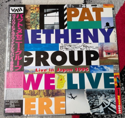 Pat Metheny Group We Live Here: Live in Japan Laserdisc Japan VALJ-3440