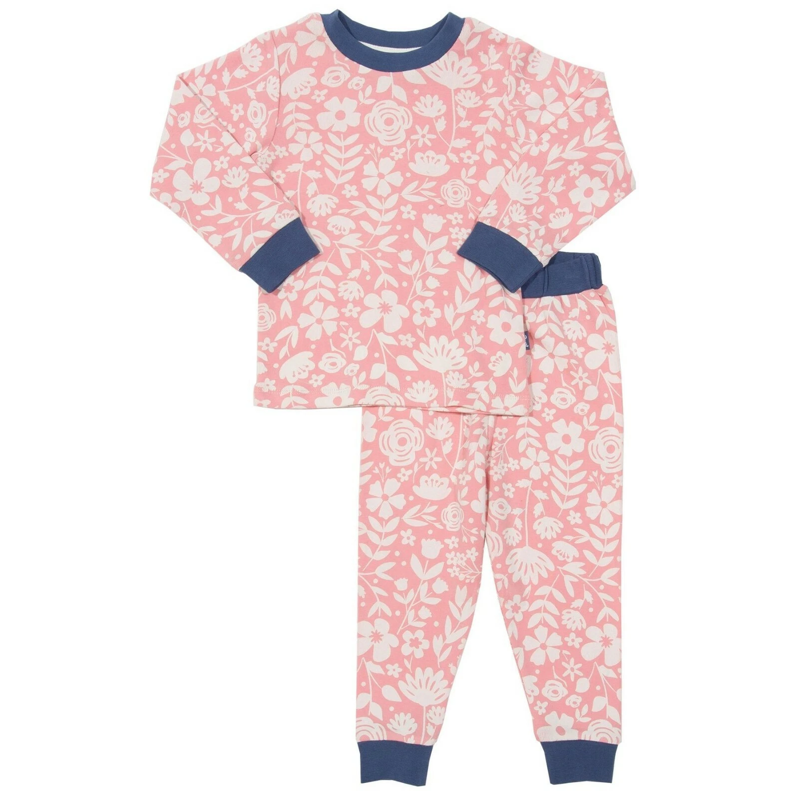 Kite Clothing 100% Organic Cotton Girls Pretty petal pyjamas (Pink) 7 Years