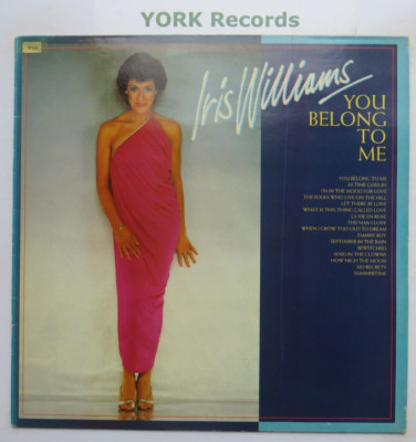 IRIS WILLIAMS - You Belong To Me - Excellent Condition LP Record EMI EMC 3418