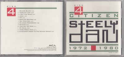 STEELY DAN - Citizen Steely Dan 1972-1980 4 CD SET MCAD4-10981 NO